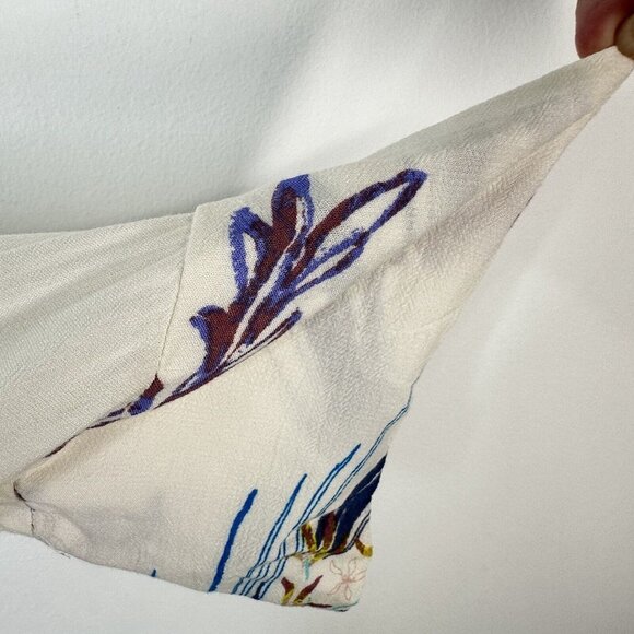 NWT Free People Clear Skies Floral Print Cold Shoulder Tunic Mini Dress Medium - Picture 6 of 16